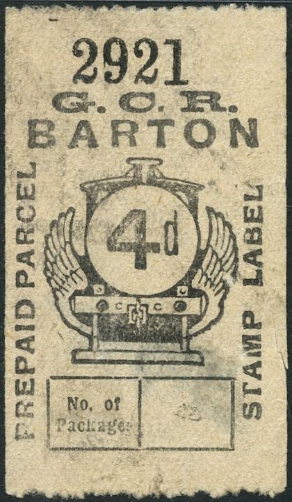 Great Central Railway Parcel Post Locomotive 4d