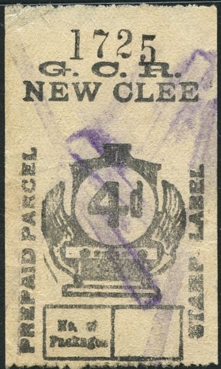 Great Central Railway Parcel Post Locomotive 4d