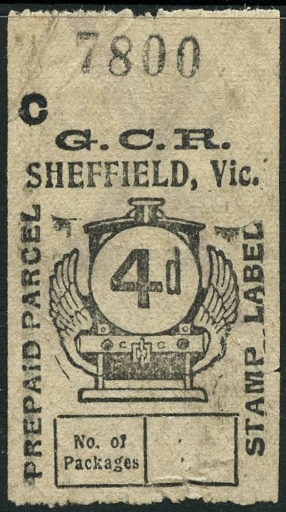 Great Central Railway Parcel Post Locomotive 4d