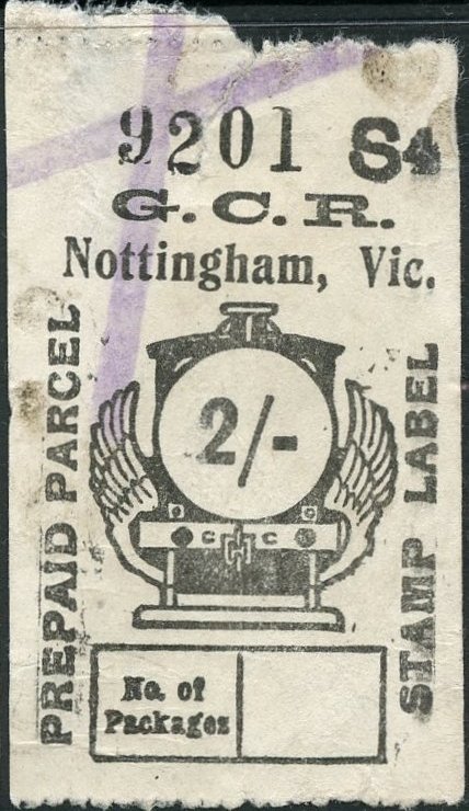 Great Central Railway Parcel Post Locomotive 2/-