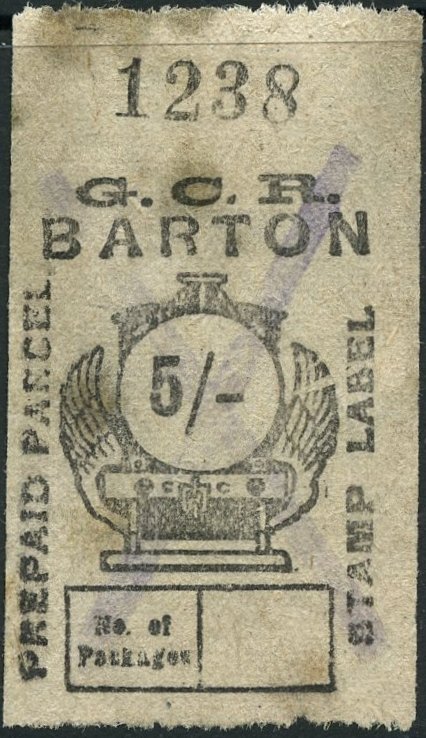 Great Central Railway Parcel Post Locomotive 5/-