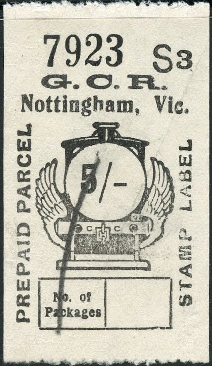 Great Central Railway Parcel Post Locomotive 5/-