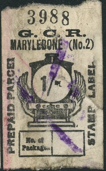 Great Central Railway Parcel Post Locomotive 1/-