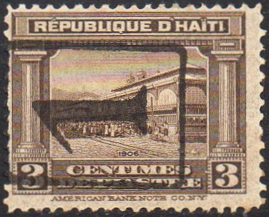 timbres-poste stamps Haiti American Occupation Rule 1917-19
