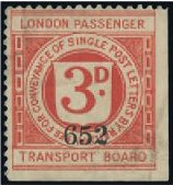 Railway Letter Stamps London Passenger Transport Board