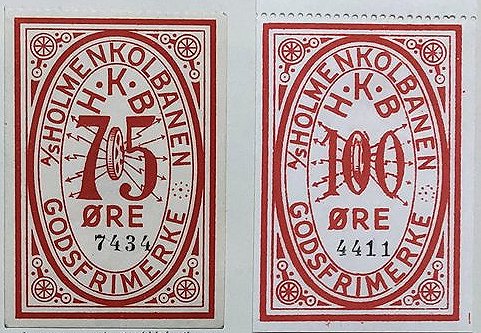 Frimerker stamps Holmenkolbanen timbres-poste Briefmarken