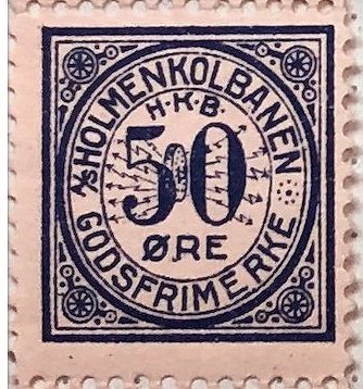 Frimerker stamps Holmenkolbanen timbres-poste Briefmarken