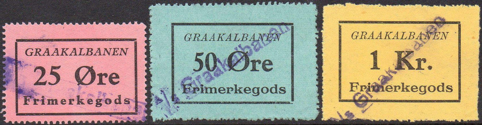 Frimerker stamps Graakalbanen timbres-poste Briefmarken 