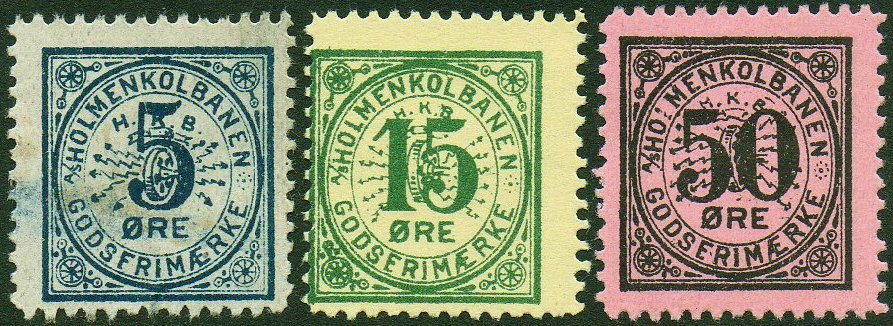 Frimerker stamps Holmenkolbanen timbres-poste Briefmarken