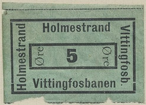 Frimerker stamps Holmenkolbanen timbres-poste Briefmarken
