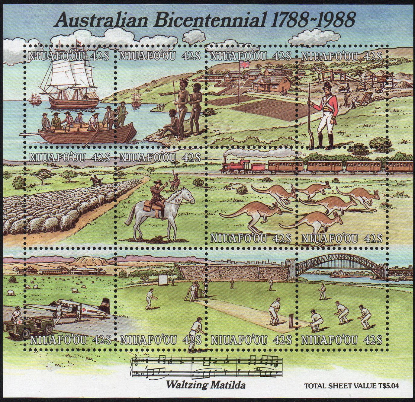 Sydney Harbour Bridge Mozambique 2000 cat stamps