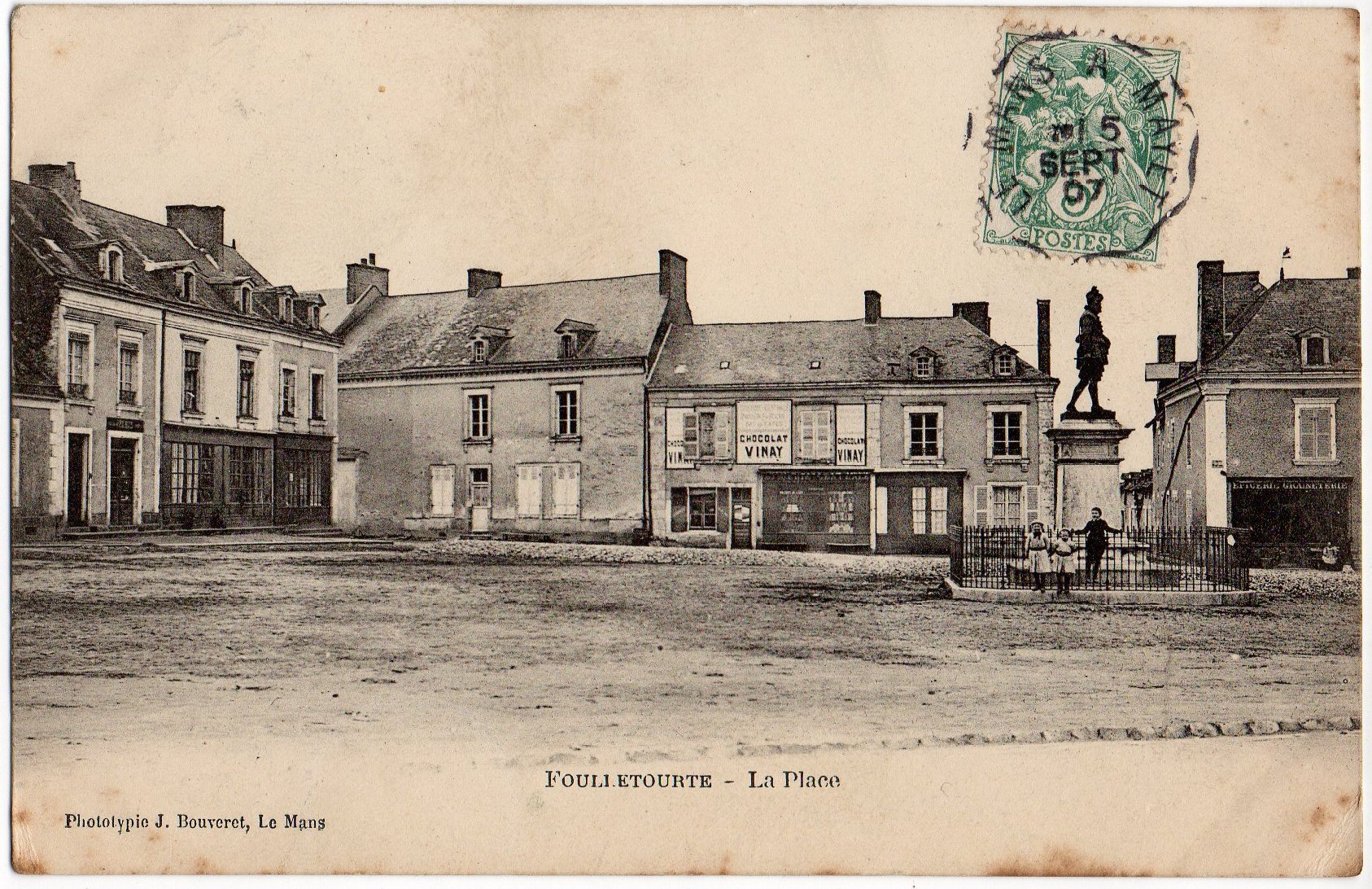 Courrier-Convoyeur-Ligne Le Mans à Mayet Type 2