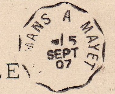 Courrier-Convoyeur-Ligne Le Mans à Mayet Type 2