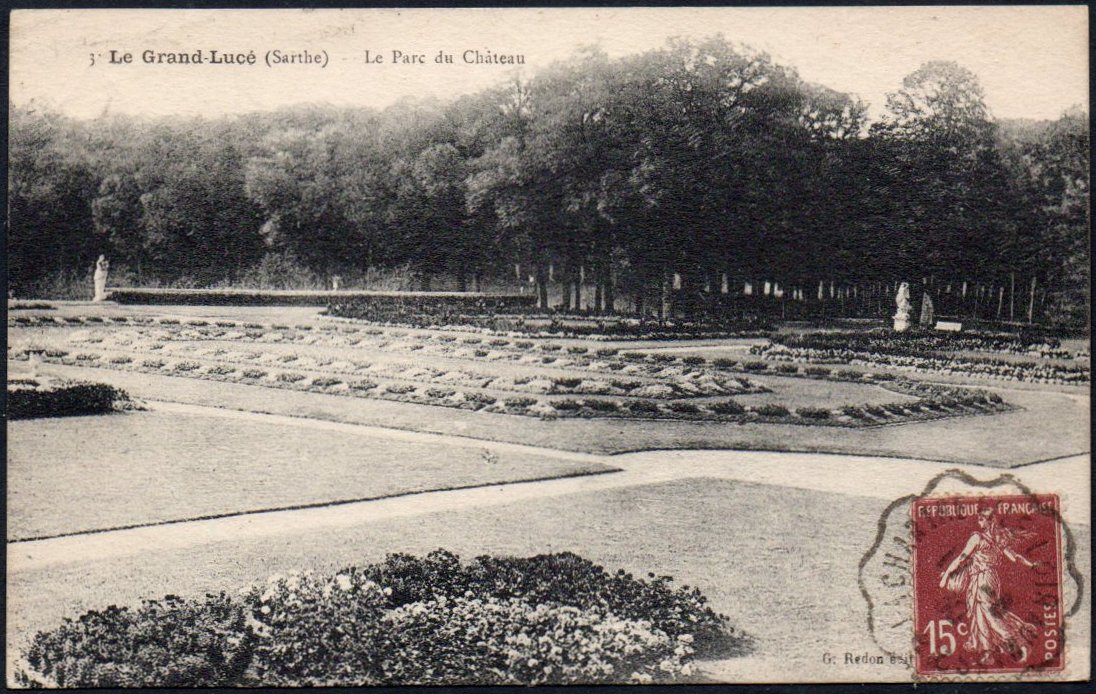 Railway / Tramway cancellations of La Sarthe : Courrier-Convoyeur-Ligne La Chartre-s/le Loir au Mans 1⁰ August 1930.