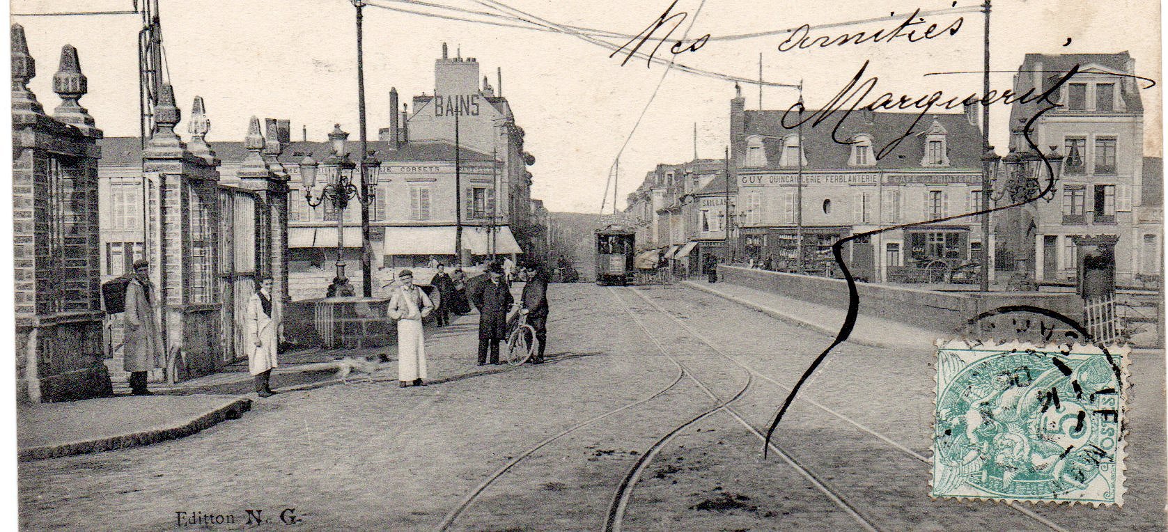 Le Mans : Gare Centrale Pont Gambetta