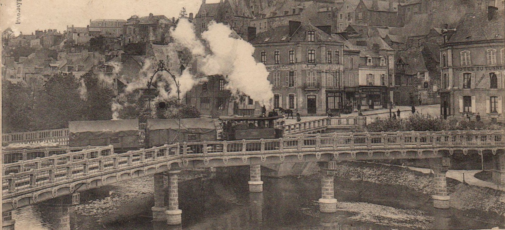 Le Mans Pont en X - Tramways de la Sarthe et de la Ville