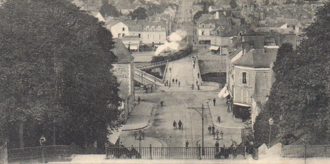 Le Mans Pont en X - Tramways de la Sarthe et de la Ville