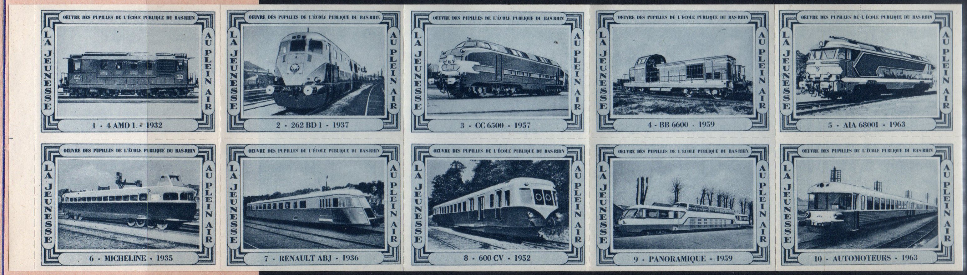 Philatelie France : Jeunesse au Plein Air : Carnet de Vignettes : 