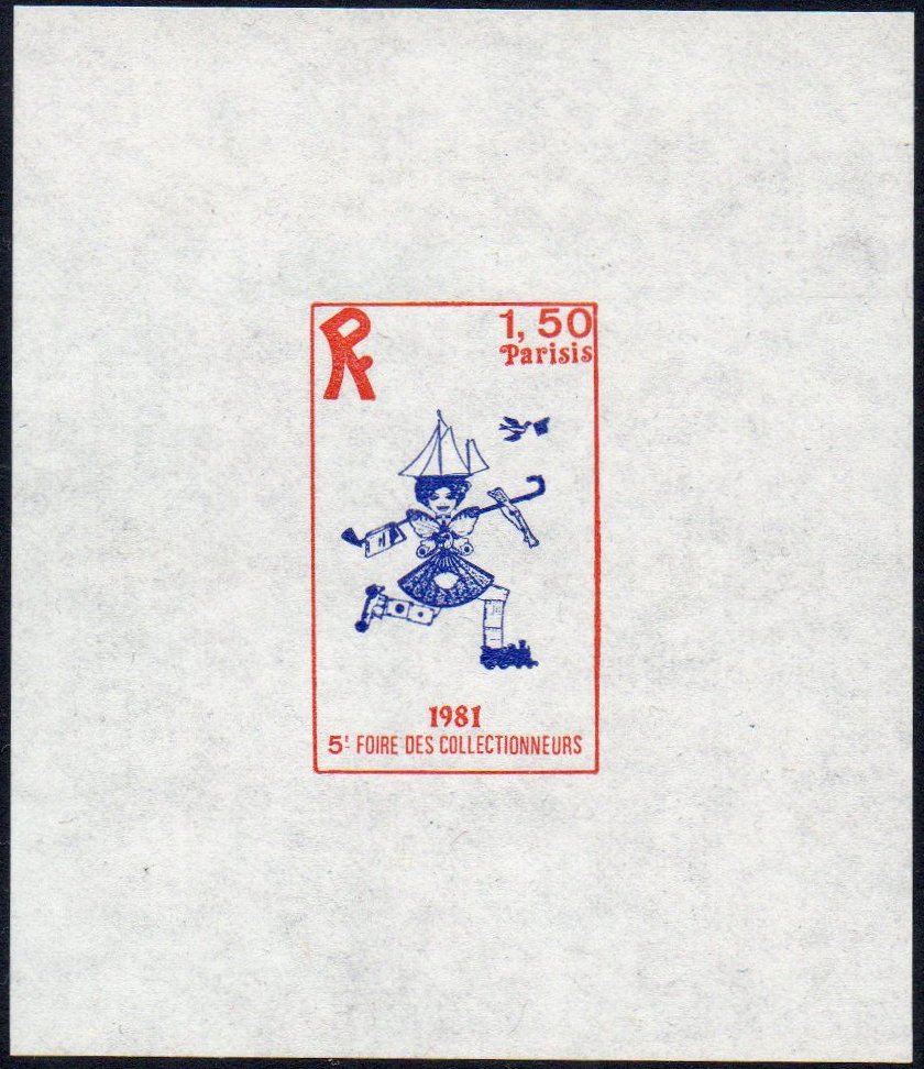 Philatelie France : Foire des Collectionneurs Parisis 1981 : 