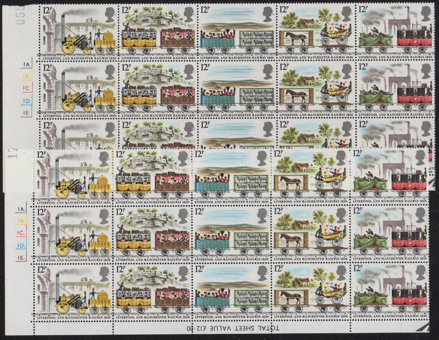 December 2020 Railway Stamps Train Stamps Sellos Ferroviarios Timbres-poste ferroviaires Briefmarken Eisenbahn